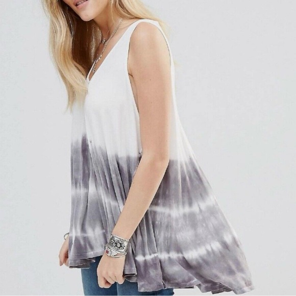 We The Free Sebastian Tie-Dyed Ombre Tank Top - Picture 4 of 5